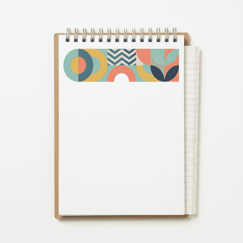 Custom Branded Notepad — A5, 50 sheets