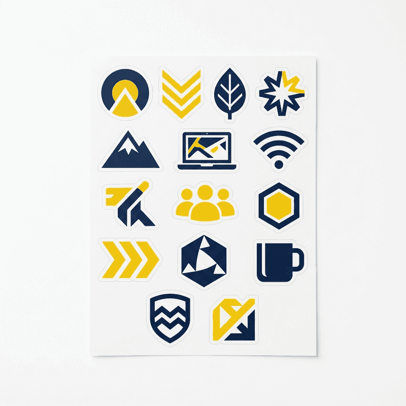 Custom Branded Sticker Sheet