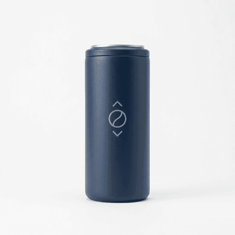 Slim Can Cooler — Stainless Steel